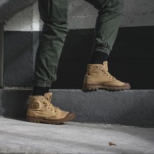 Men’s palladium boots pampa hi woodlin